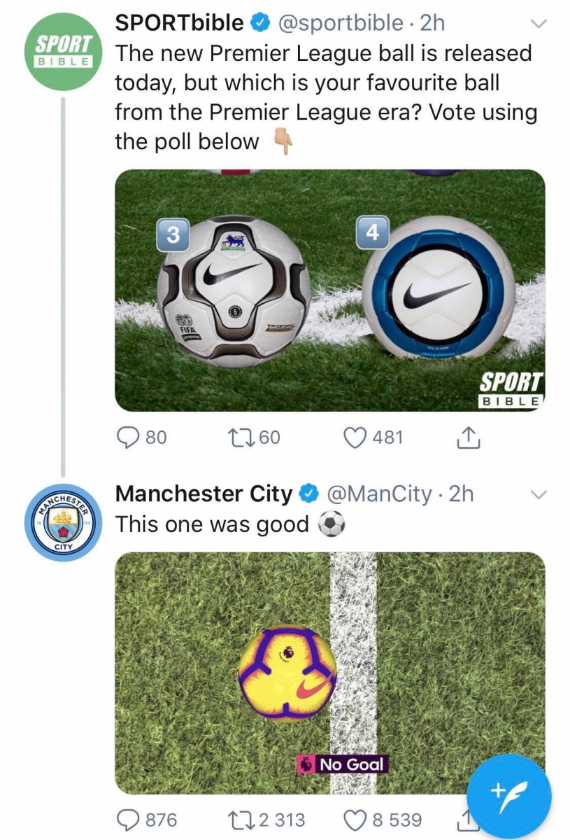 Manchester City ma swoją ulubioną piłkę... xD